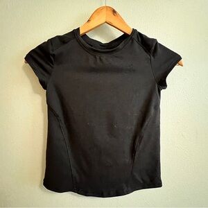 All in Motion Girls Black Athletic Tee